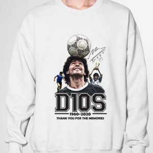 Best Rest In Peace Diego Maradona D10S 1960-2020 Signature shirt 2