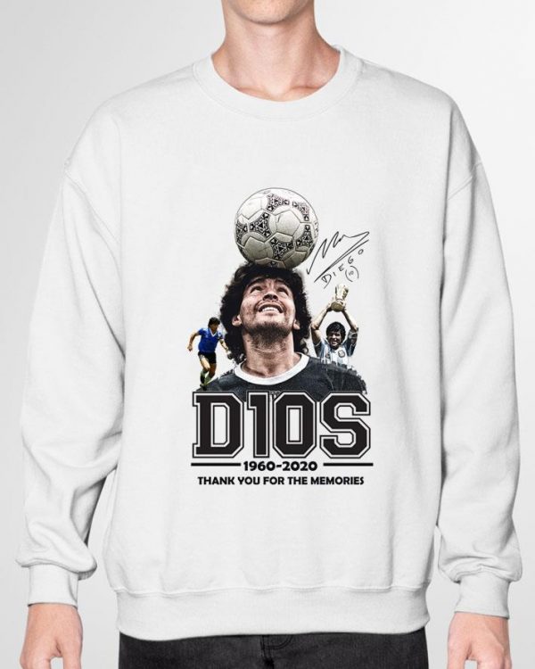 Best Rest In Peace Diego Maradona D10S 1960-2020 Signature shirt