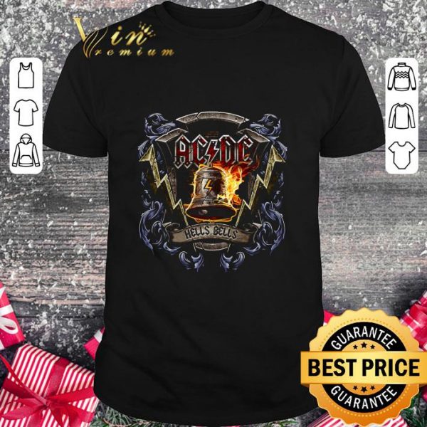 Hot ACDC Hells Bells Shield shirt