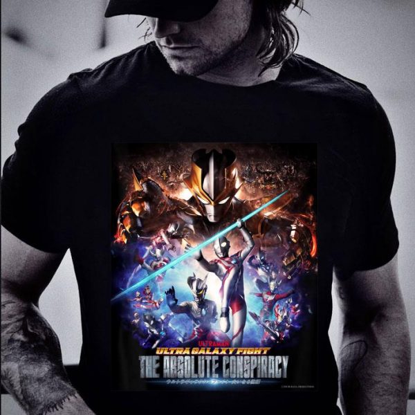 Ultraman Ultra Galaxy Fight The Absolute Conspiracy Poster Remake shirt