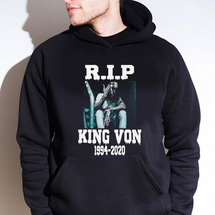 e446541a awesome r i p king von 1994 2020 rest in peace shirt 4 - Awesome R.I.P King Von 1994-2020 Rest In Peace shirt