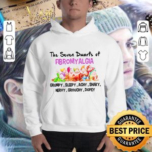 Best The Seven Dwarfs Of Fibromyalgia Grumpy Sleepy Achy Shaky Nervy Grouchy Dopey shirt 2