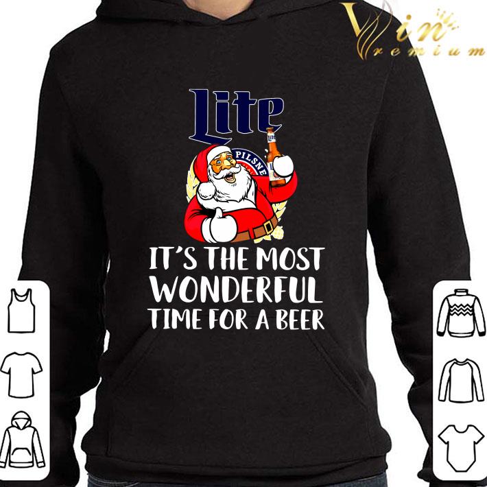 Christmas Miller Lite It's The Most Wonderful Time For A Beer shirt e5b10f1c christmas miller lite it s the most wonderful time for a beer shirt 4 - Christmas Miller Lite It's The Most Wonderful Time For A Beer shirt