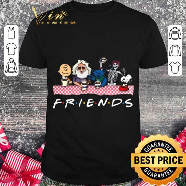 Best Friends Snoopy Charlie Brown Bear Grateful Dead shirt