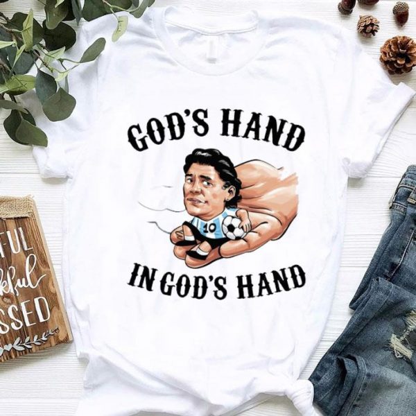 Best Diego Maradona God's Hand In God's Hand shirt