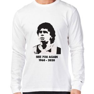 Original See You Again 1960-2020 RIP Diego Maradona Legend Football shirt 2