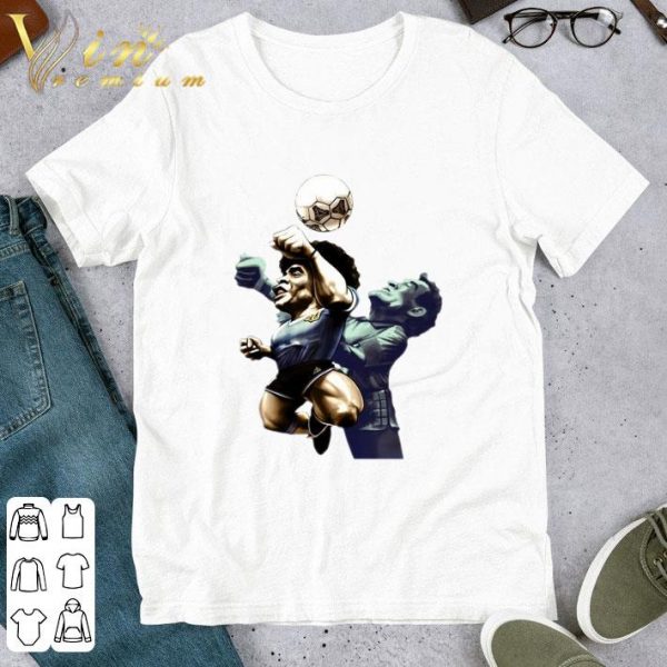 Diego Maradona Hand of God Argentina vs England shirt