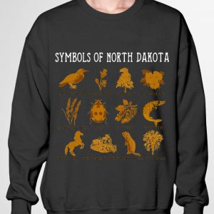 Premium Symbols Of North Dakota Western Meadowlark shirt 2