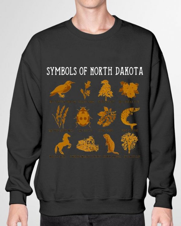 Premium Symbols Of North Dakota Western Meadowlark shirt