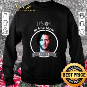 Funny It's Ok To Love Them Both Sam and Dean Winchester Supernatural shirt 2
