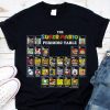 Awesome Harry Potter Hogwarts Multi-Colored Floral Crest shirt