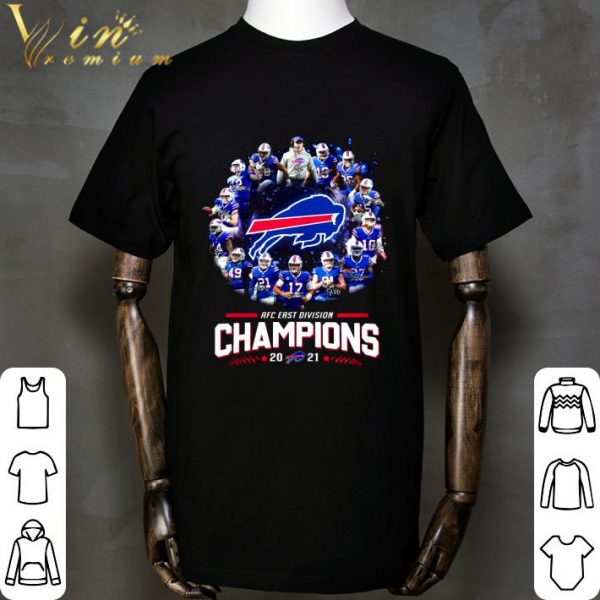 Team Buffalo Bills Signatures AFC East Division Champions 2021 shirt