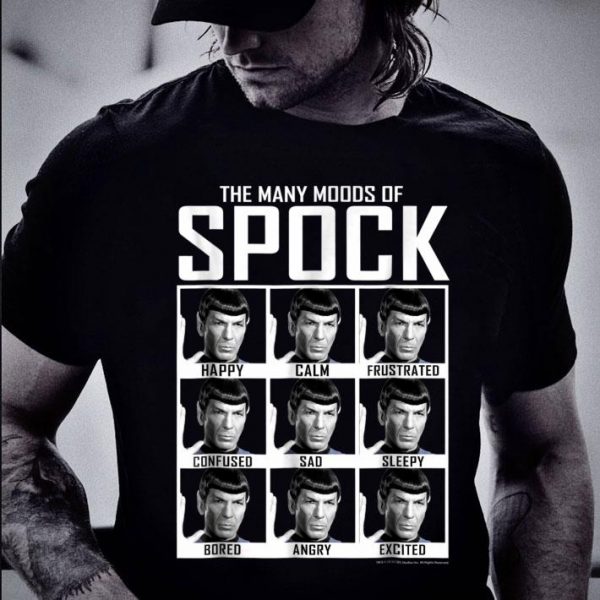 Hot Star Trek The Many Moods Of Spock shirt