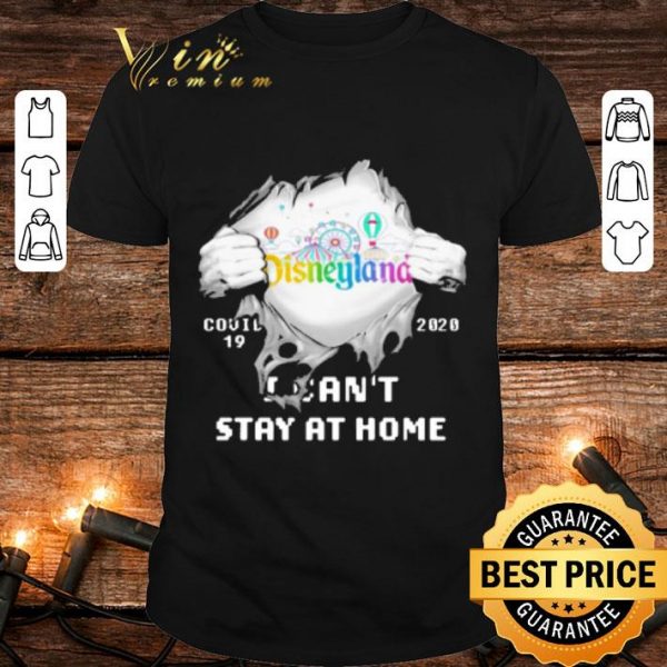 Official Disneyland Inside Me Covid-19 2020 I Can't Stay At Home shirt