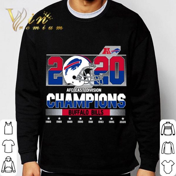 2020 Buffalo Bills AFC East Division Champions shirt