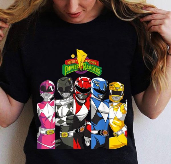 All Rangers In Separate Panels With Logo shirt
