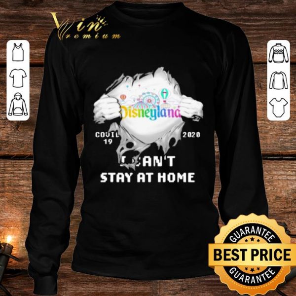 Official Disneyland Inside Me Covid-19 2020 I Can't Stay At Home shirt