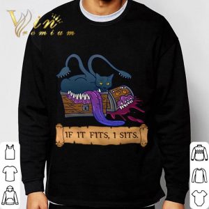 Cat If It Fits I Sits shirt 2