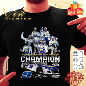 Hot 2020 Nascar Cup Series Champion 9 Chase Elliott Victory Signature shirt 1