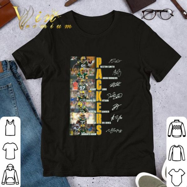 Original Packers signatures shirt