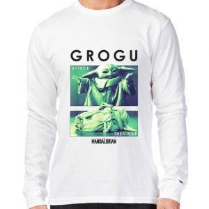 Funny Star Wars Baby Yoda Grogu Attack Then Nap R14 The Mandalorian shirt 2