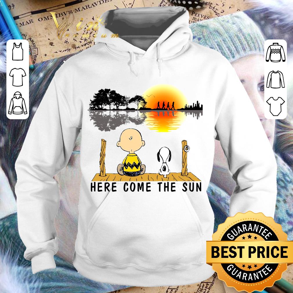 Official The Beatles Snoopy Charlie Brown Guitar Lake Here Come The Sun shirt 5100c5c5 official the beatles snoopy charlie brown guitar lake here come the sun shirt 4 - Official The Beatles Snoopy Charlie Brown Guitar Lake Here Come The Sun shirt