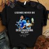 Original Thank You Legends Never Die 10 Diego Maradona RIP 1960-2020 shirt