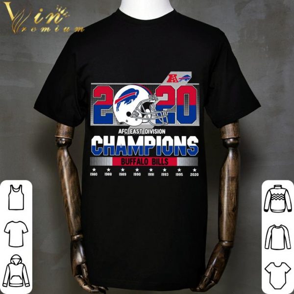 2020 Buffalo Bills AFC East Division Champions shirt