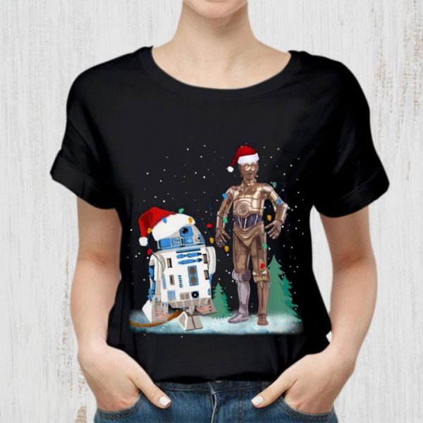 Official Star Wars R2-D2 C-3PO Merry Christmas shirt