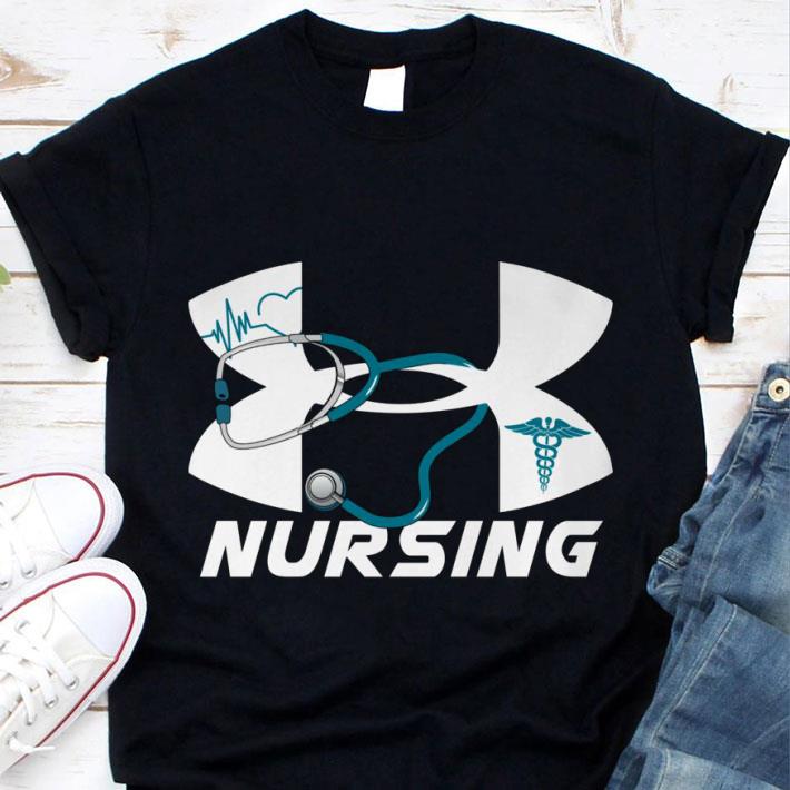 Hot Nursing Under Armour Logo shirt Hot Nursing Under Armour Logo shirt
