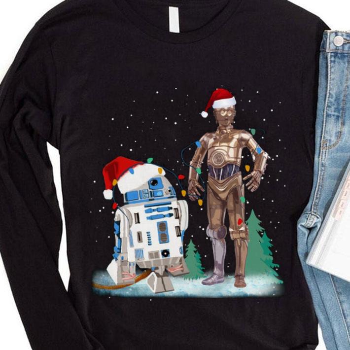 Official Star Wars R2-D2 C-3PO Merry Christmas shirt 78d3173e official star wars r2 d2 c 3po merry christmas shirt 4 - Official Star Wars R2-D2 C-3PO Merry Christmas shirt