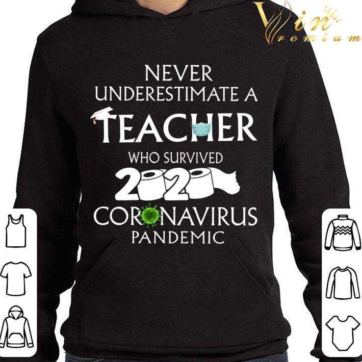 Never Underestimate A Teacher Who Survived 2020 Coronavirus Toilet Paper shirt 7bb58025 never underestimate a teacher who survived 2020 coronavirus toilet paper shirt 4 - Never Underestimate A Teacher Who Survived 2020 Coronavirus Toilet Paper shirt
