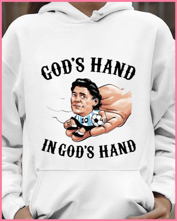 7e528fa3 best diego maradona god s hand in god s hand shirt 4 - Best Diego Maradona God's Hand In God's Hand shirt