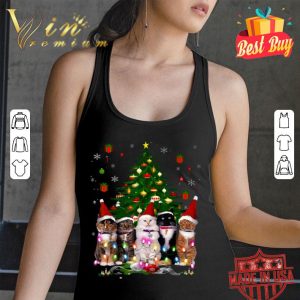 Original Cats Christmas Tree Lights 2020 shirt 2