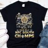 Official 2020 Champions AFC North Division Signatures Pittsburgh Steelers Logo shirt