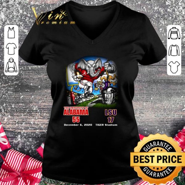 Best The university of Alabama 55 december 6 2020 tiger stadium shirt