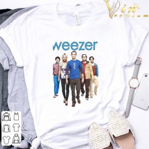 Weezer The Big Bang Theory Characters shirt 2