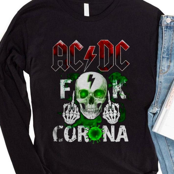 86e64af1 skull acdc fuck coronavirus covid 19 shirt 4 - Skull ACDC Fuck Coronavirus Covid-19 shirt
