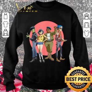 Hot Gorillaz Group Circle Rise shirt 2