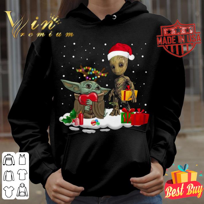 9070a95d premium reindeer baby yoda santa baby groot christmas gift 2020 shirt 4 - Premium Reindeer Baby Yoda Santa Baby Groot Christmas Gift 2020 shirt
