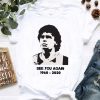 Original Thank You Legends Never Die 10 Diego Maradona RIP 1960-2020 shirt