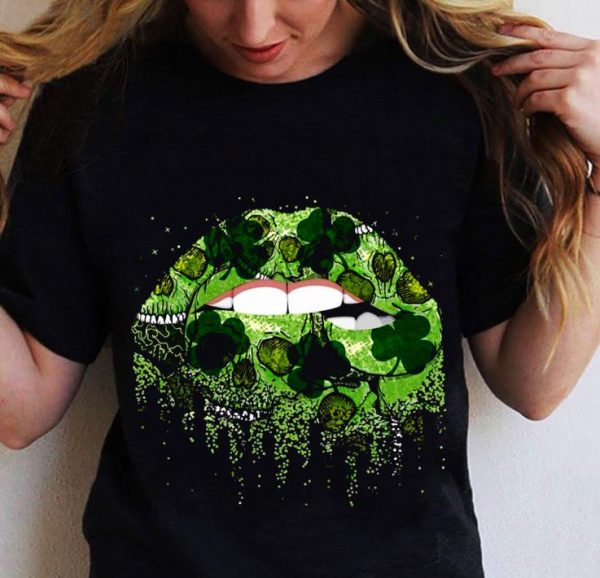 Original Lips Shamrock St. Patrick's Day shirt