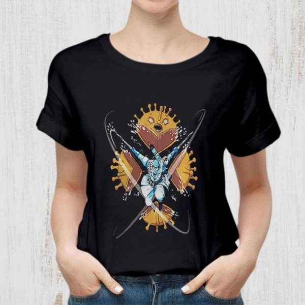 Doctor Warrior Attack Coronavirus shirt