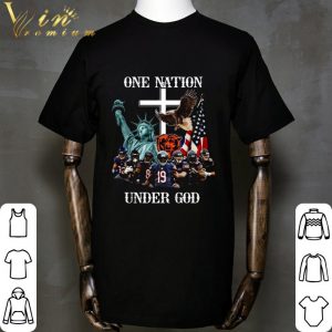 Funny Chicago Bears Statue of Liberty One Nation Under God shirt 1