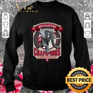 Premium Alabama Football Southeastern Conference 2020 Champions Alabama Crimson Tide shirt 2