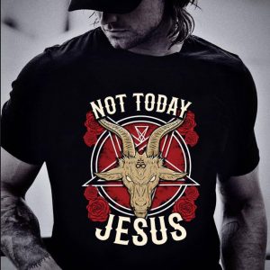 Premium Satan Not Today Jesus shirt 1