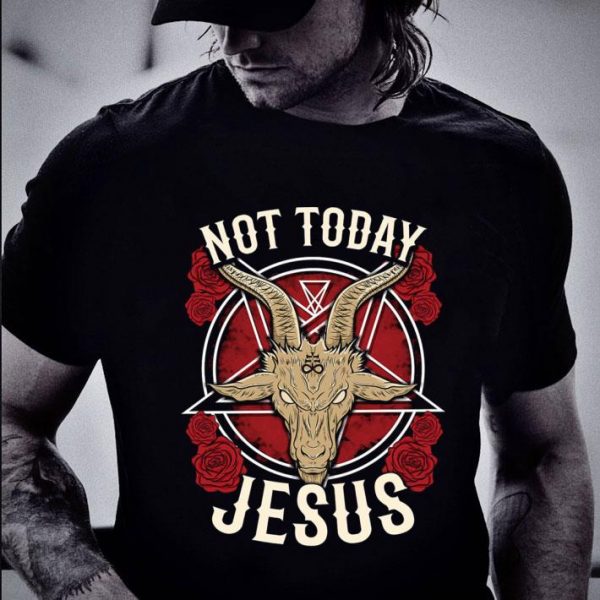 Premium Satan Not Today Jesus shirt