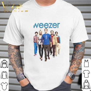 Weezer The Big Bang Theory Characters shirt 1