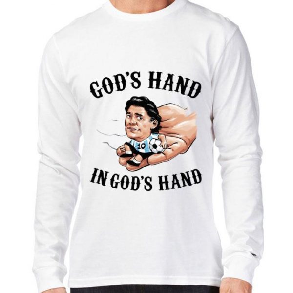 Best Diego Maradona God's Hand In God's Hand shirt