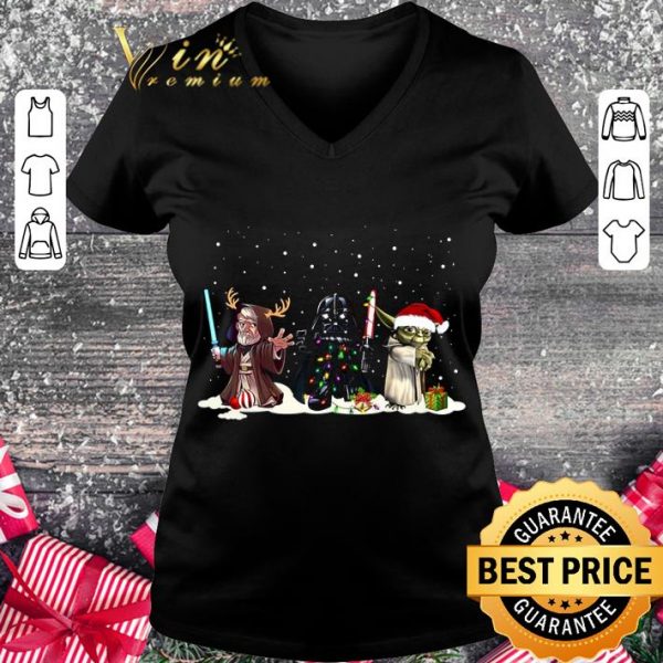 Original Star Wars Obi-Wan Kenobi Darth Vader Master Yoda Christmas 2020 shirt
